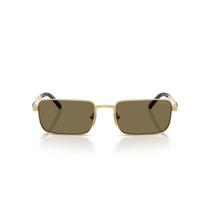 Prada PR D54S - 24J90F Oro Satinato | Occhiale Da Sole Uomo