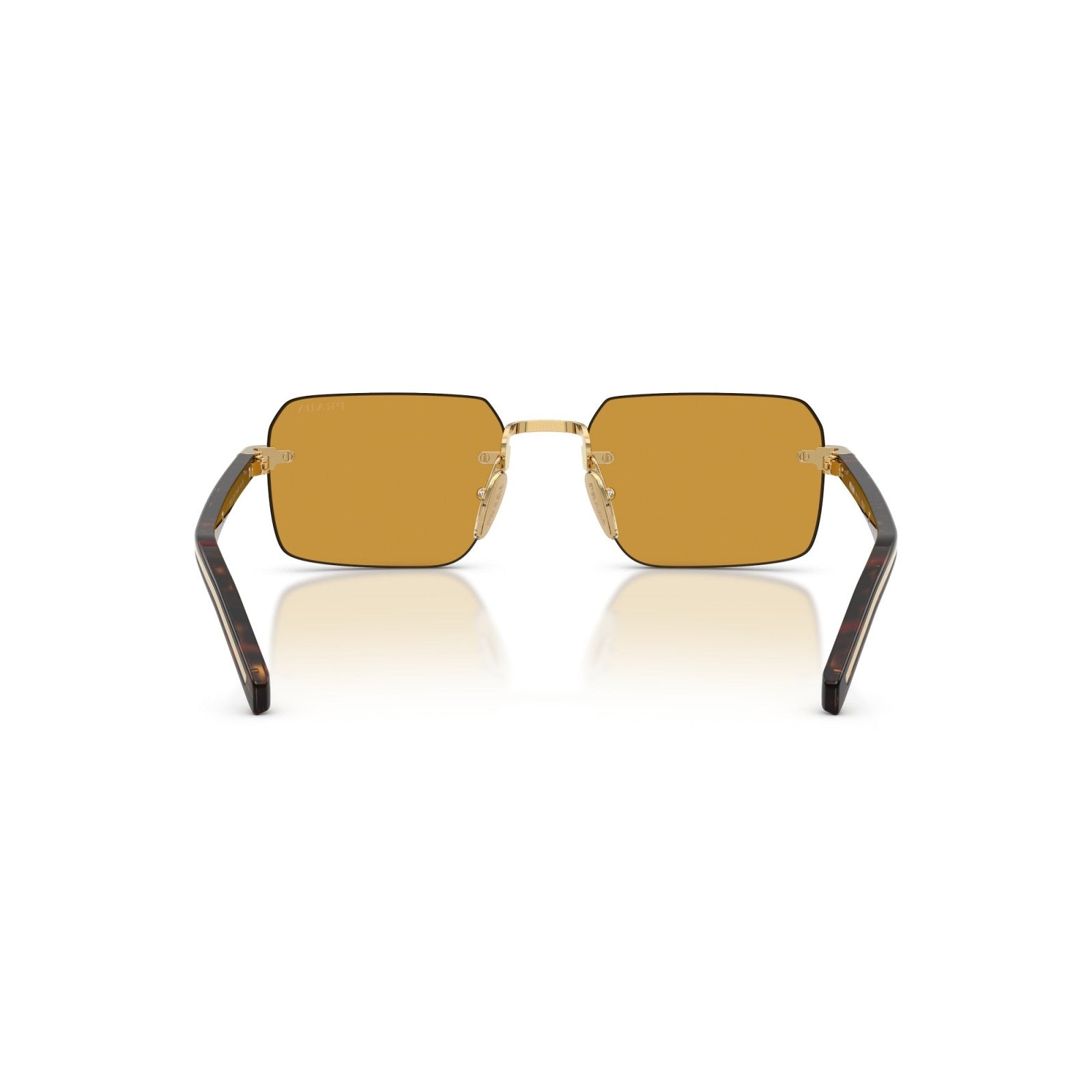 Prada PR D55S - 5AK50P Oro | Occhiale Da Sole Uomo