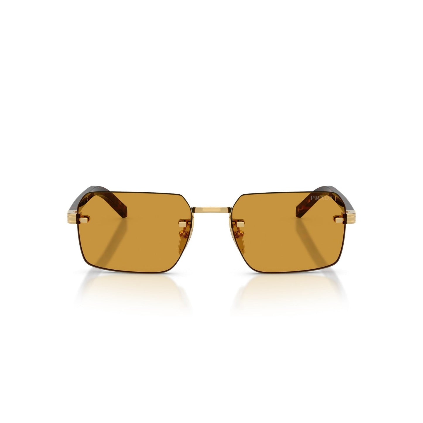 Prada PR D55S - 5AK50P Oro | Occhiale Da Sole Uomo