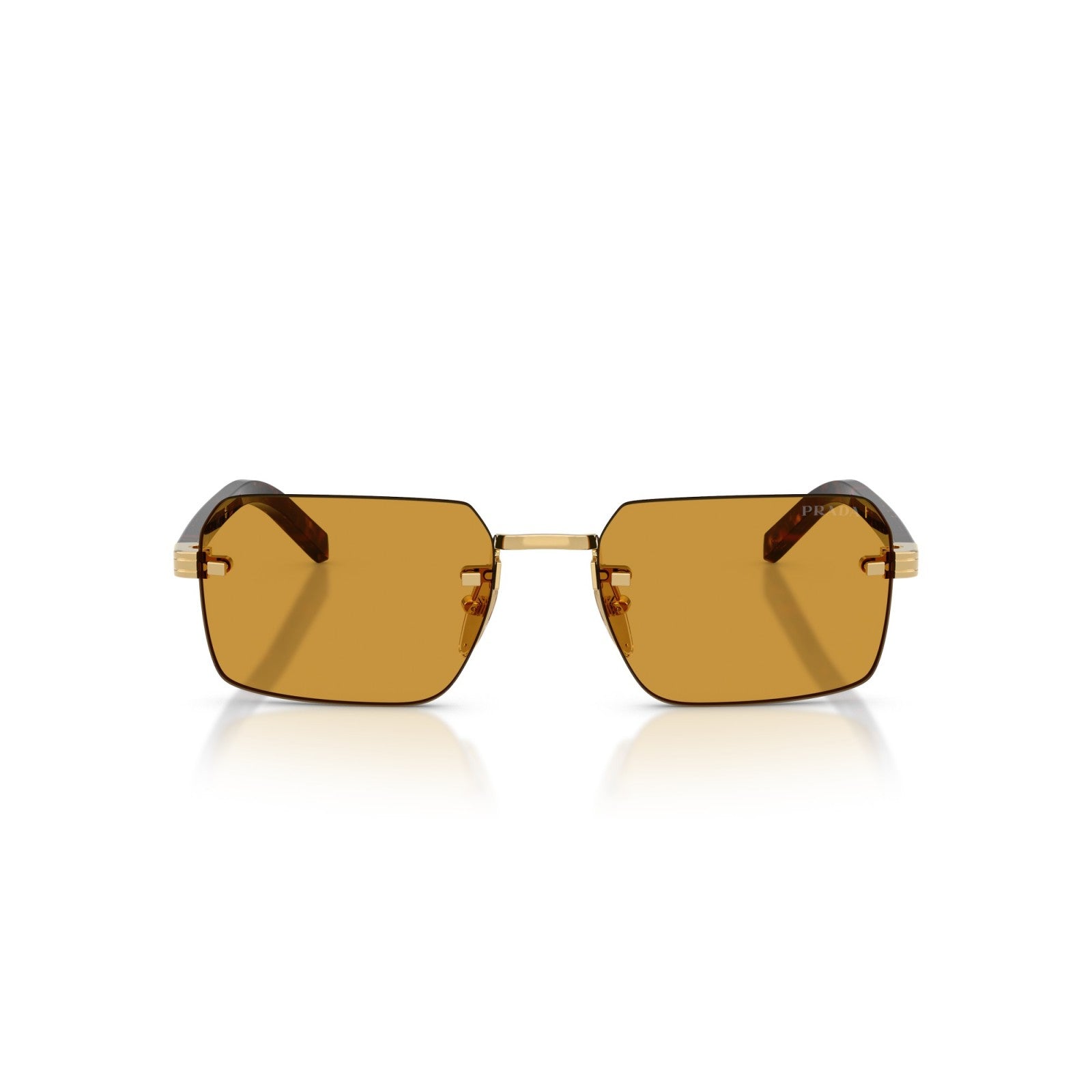 Prada PR D55S - 5AK50P Oro | Occhiale Da Sole Uomo