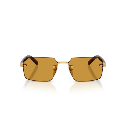Prada PR D55S - 5AK50P Oro | Occhiale Da Sole Uomo