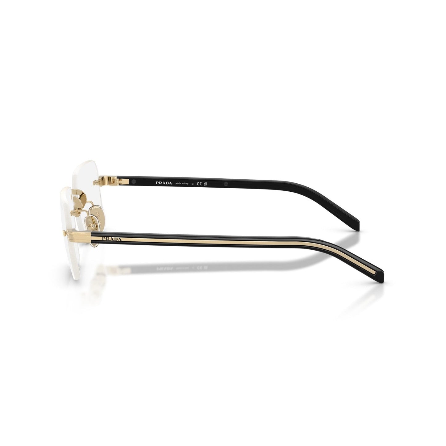 Prada PR D55S - ZVN10W Oro Pallido | Occhiale Da Sole Uomo