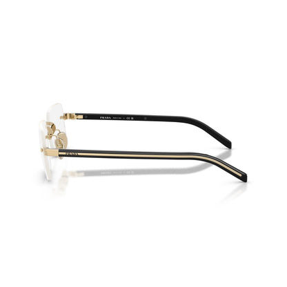 Prada PR D55S - ZVN10W Oro Pallido | Occhiale Da Sole Uomo