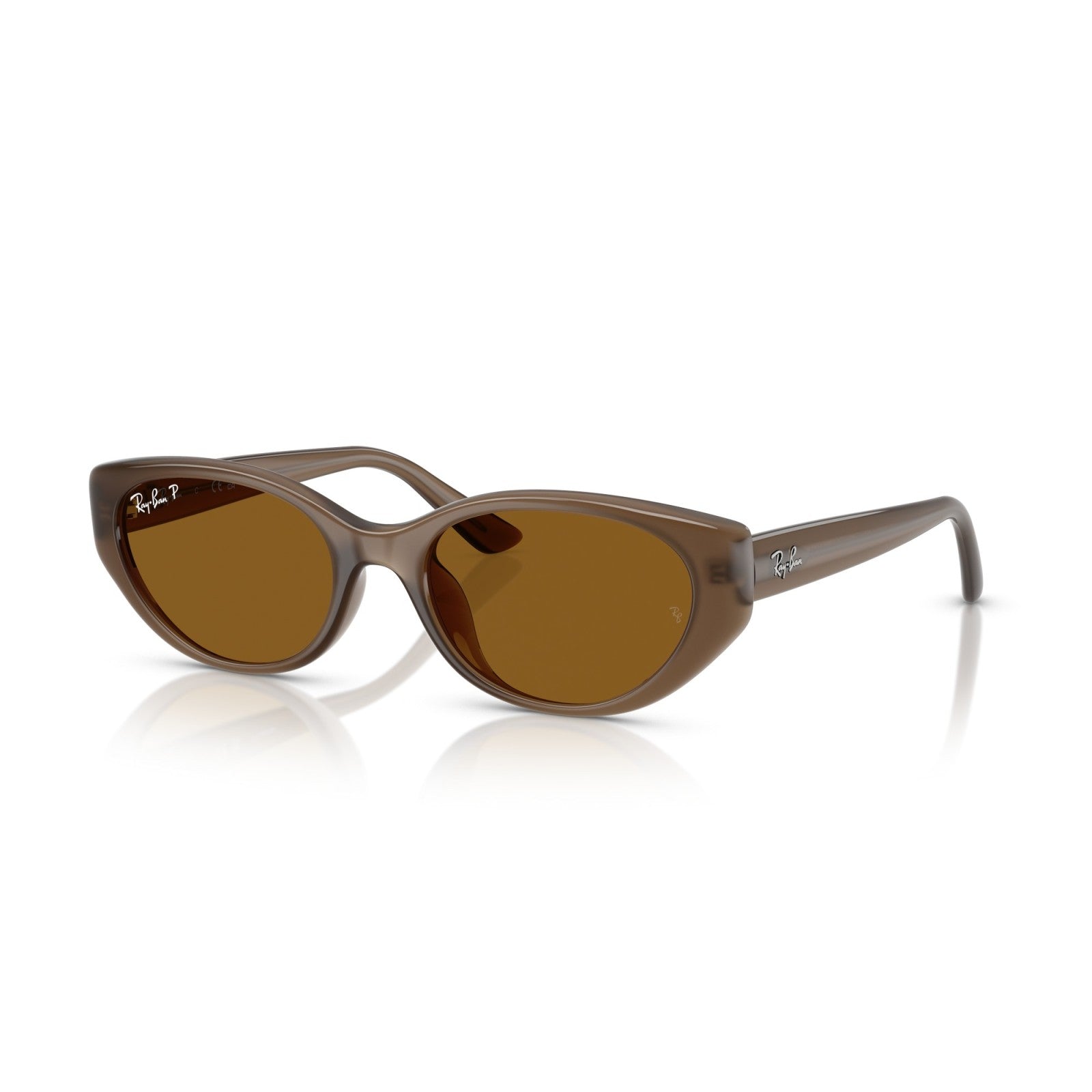 Ray-Ban RB 4457D - 677983 Marrone Trasparente | Occhiale Da Sole Unisex