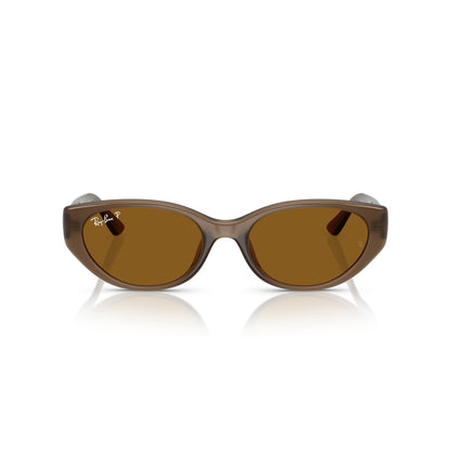 Ray-Ban RB 4457D - 677983 Marrone Trasparente | Occhiale Da Sole Unisex