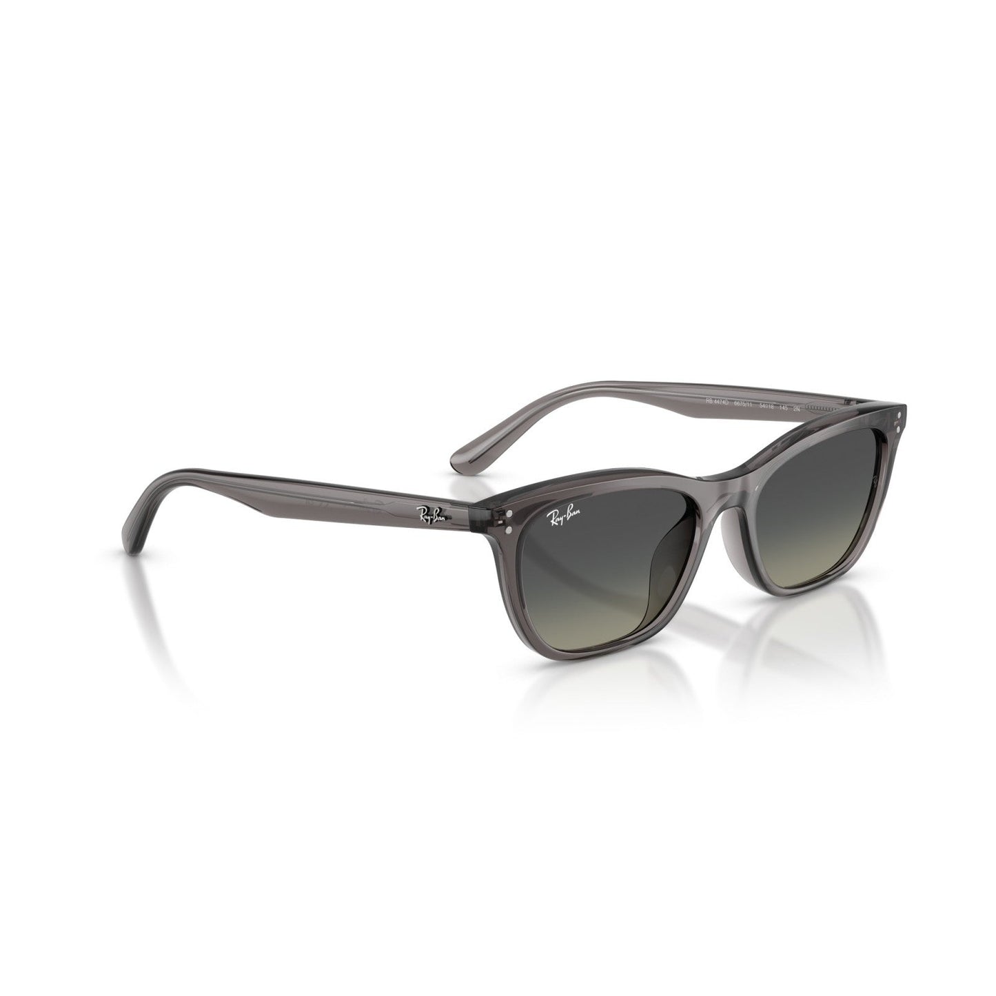 Ray-Ban RB 4474D - 667511 Grigio Scuro Trasparente | Occhiale Da Sole Unisex