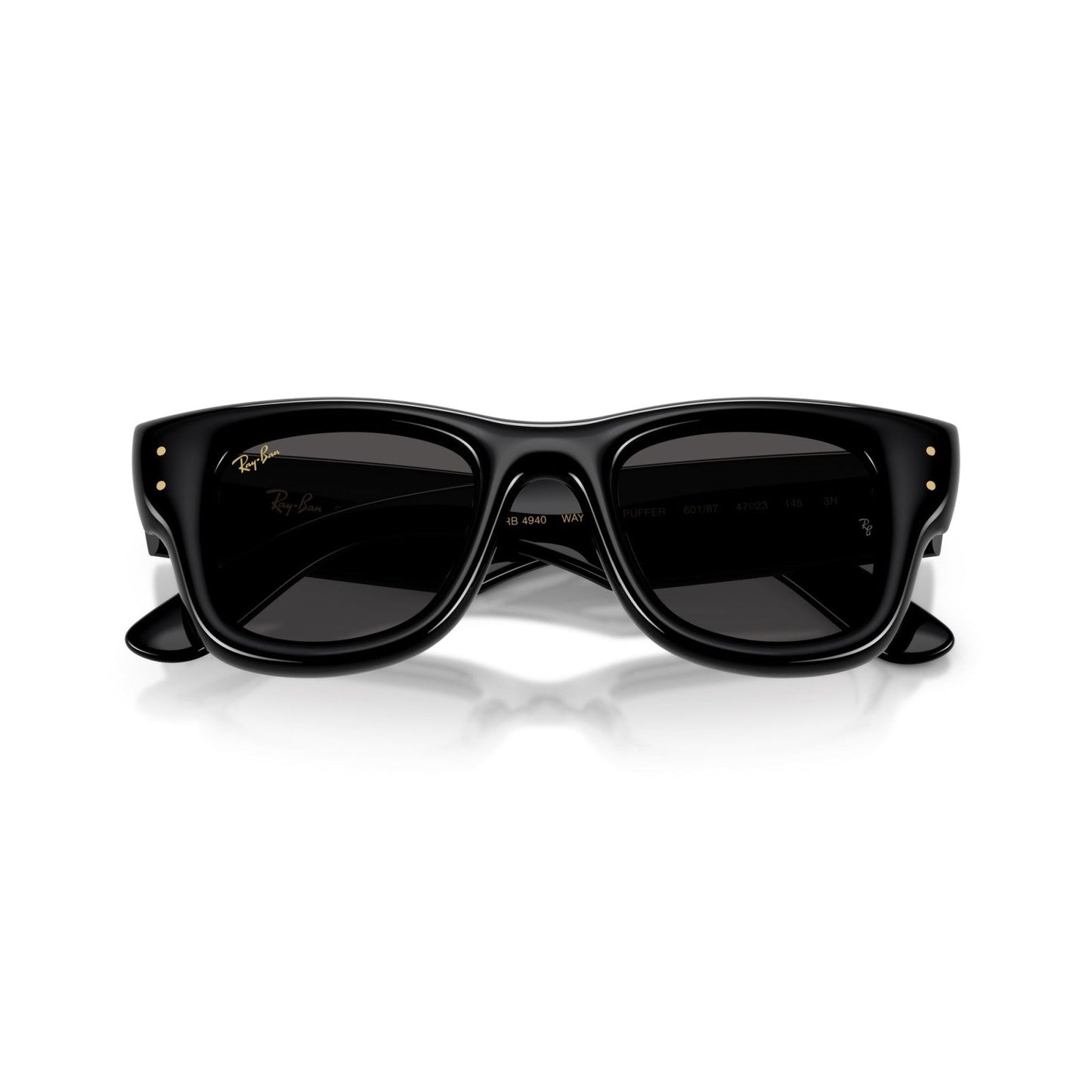 Ray-Ban RB 4940 Wayfarer Puffer 601/87 Nero | Occhiale Da Sole Unisex