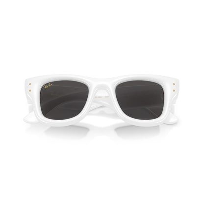 Ray-Ban RB 4940 Wayfarer Puffer 671/87 Bianco | Occhiale Da Sole Unisex