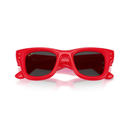 Ray-Ban RB 4940 Wayfarer Puffer 683187 Rosso | Occhiale Da Sole Unisex
