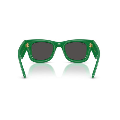 Ray-Ban RB 4940 Wayfarer Puffer 683487 Verde | Occhiale Da Sole Unisex