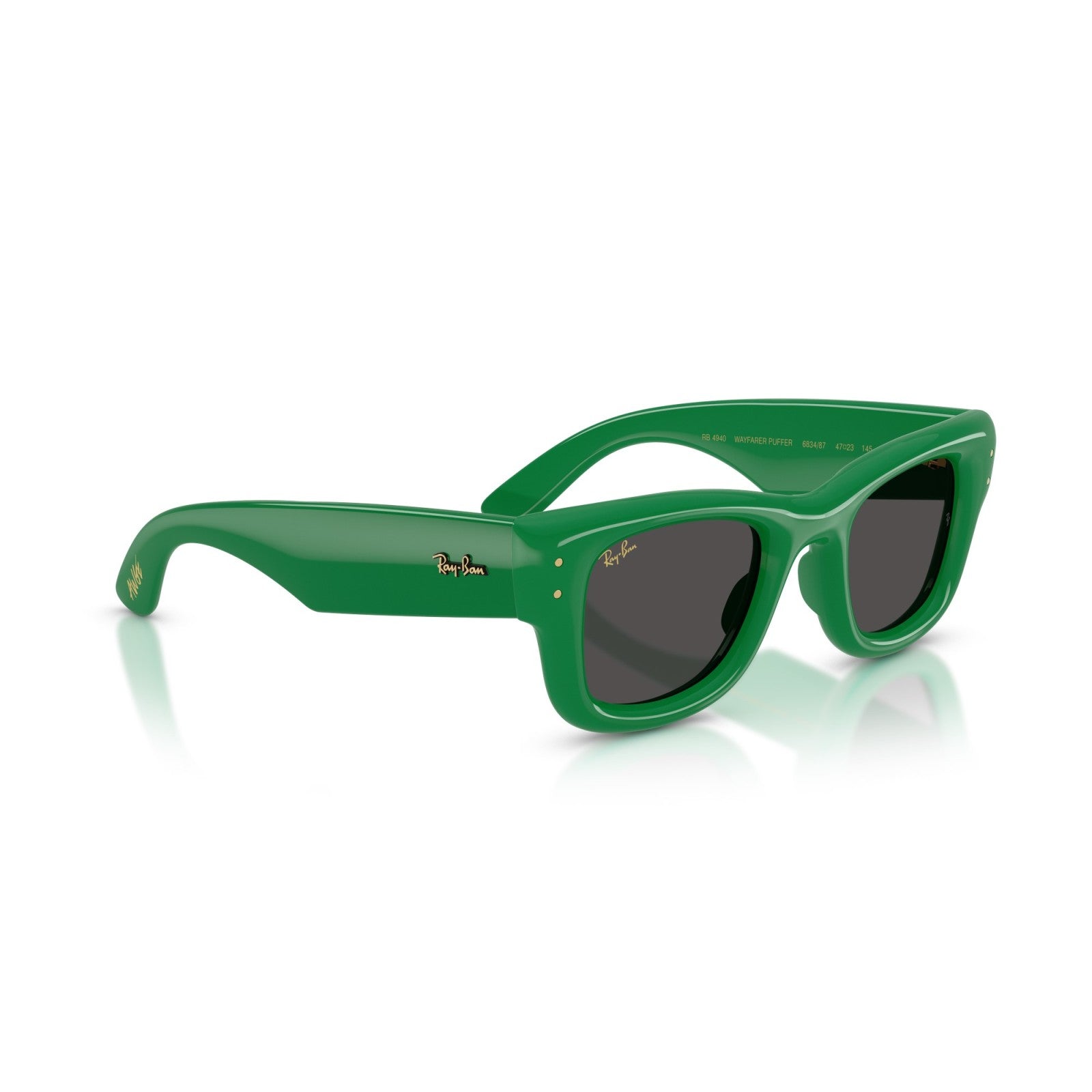 Ray-Ban RB 4940 Wayfarer Puffer 683487 Verde | Occhiale Da Sole Unisex