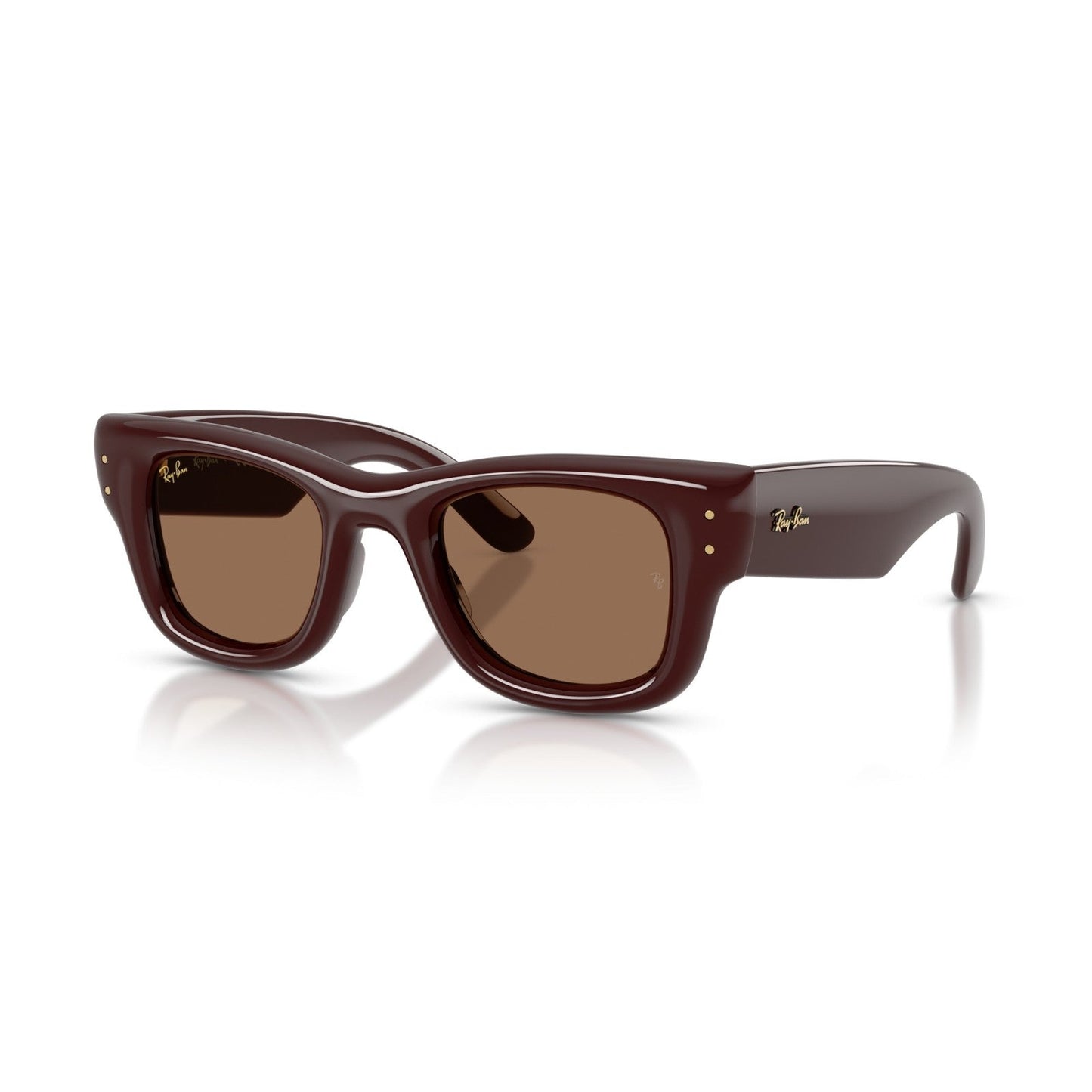 Ray-Ban RB 4940 Wayfarer Puffer 687773 Marrone Scuro | Occhiale Da Sole Unisex