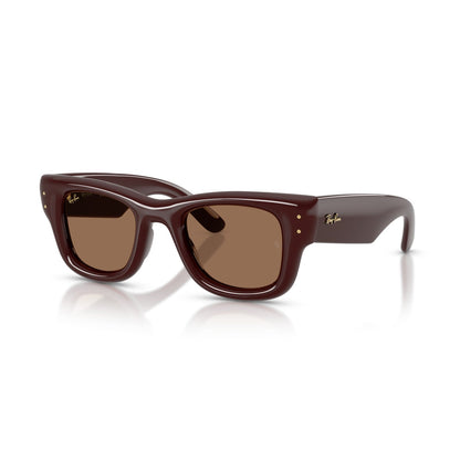 Ray-Ban RB 4940 Wayfarer Puffer 687773 Marrone Scuro | Occhiale Da Sole Unisex