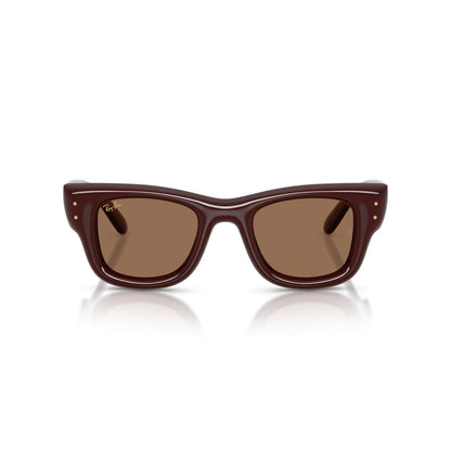 Ray-Ban RB 4940 Wayfarer Puffer 687773 Marrone Scuro | Occhiale Da Sole Unisex