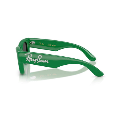 Ray-Ban RB 4940B Wayfarer Puffer 685987 Verde E Strass | Occhiale Da Sole Unisex