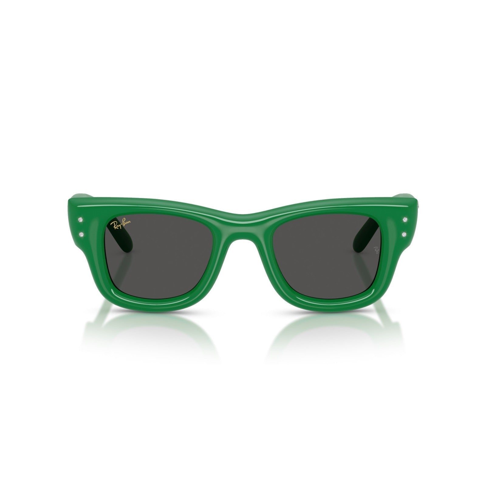 Ray-Ban RB 4940B Wayfarer Puffer 685987 Verde E Strass | Occhiale Da Sole Unisex