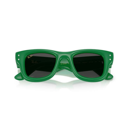 Ray-Ban RB 4940B Wayfarer Puffer 685987 Verde E Strass | Occhiale Da Sole Unisex