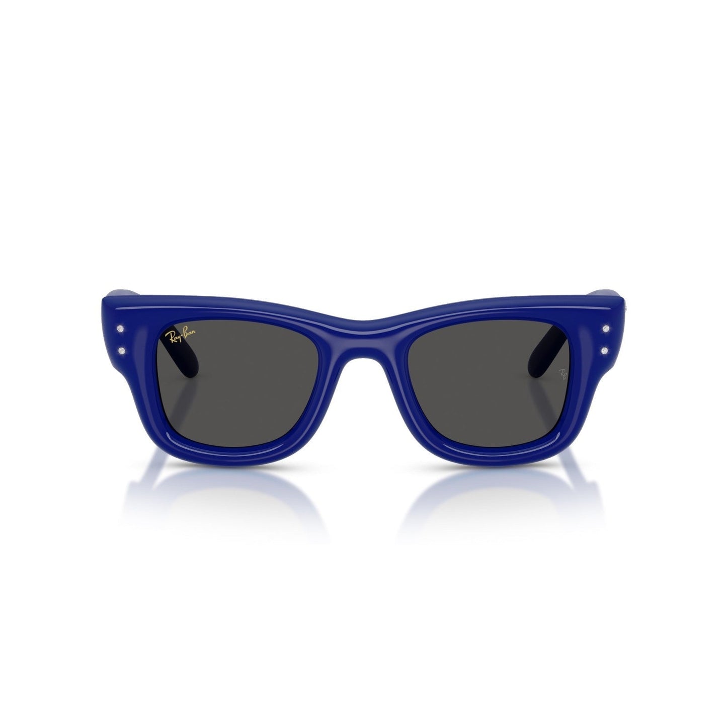 Ray-Ban RB 4940B Wayfarer Puffer 686087 Blu E Strass | Occhiale Da Sole Unisex