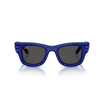 Ray-Ban RB 4940B Wayfarer Puffer 686087 Blu E Strass | Occhiale Da Sole Unisex