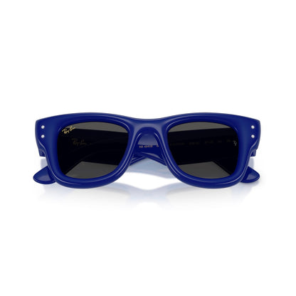 Ray-Ban RB 4940B Wayfarer Puffer 686087 Blu E Strass | Occhiale Da Sole Unisex
