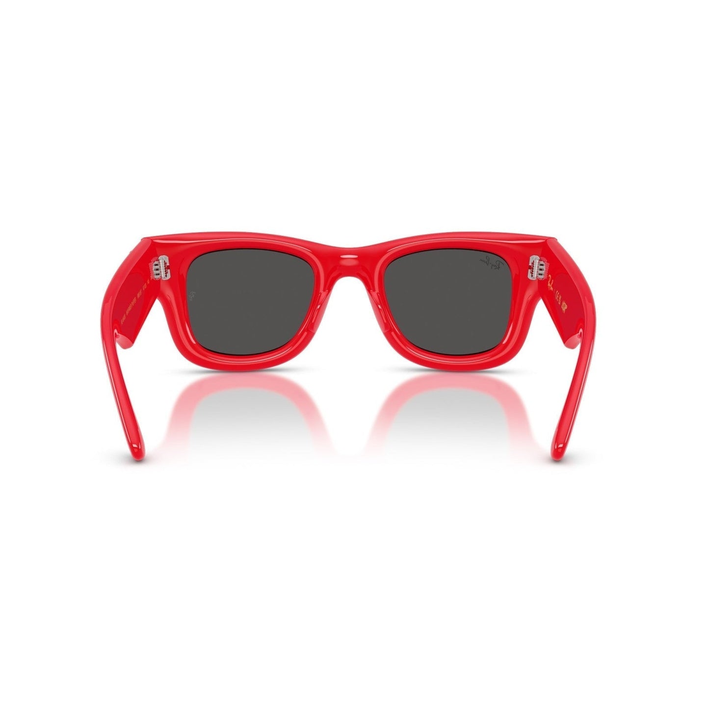 Ray-Ban RB 4940B Wayfarer Puffer 686187 Rosso E Strass | Occhiale Da Sole Unisex