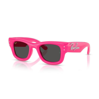 Ray-Ban RB 4940B Wayfarer Puffer 686287 Rosa E Strass | Occhiale Da Sole Unisex