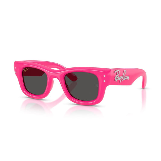 Ray-Ban RB 4940B Wayfarer Puffer 686287 Rosa E Strass | Occhiale Da Sole Unisex