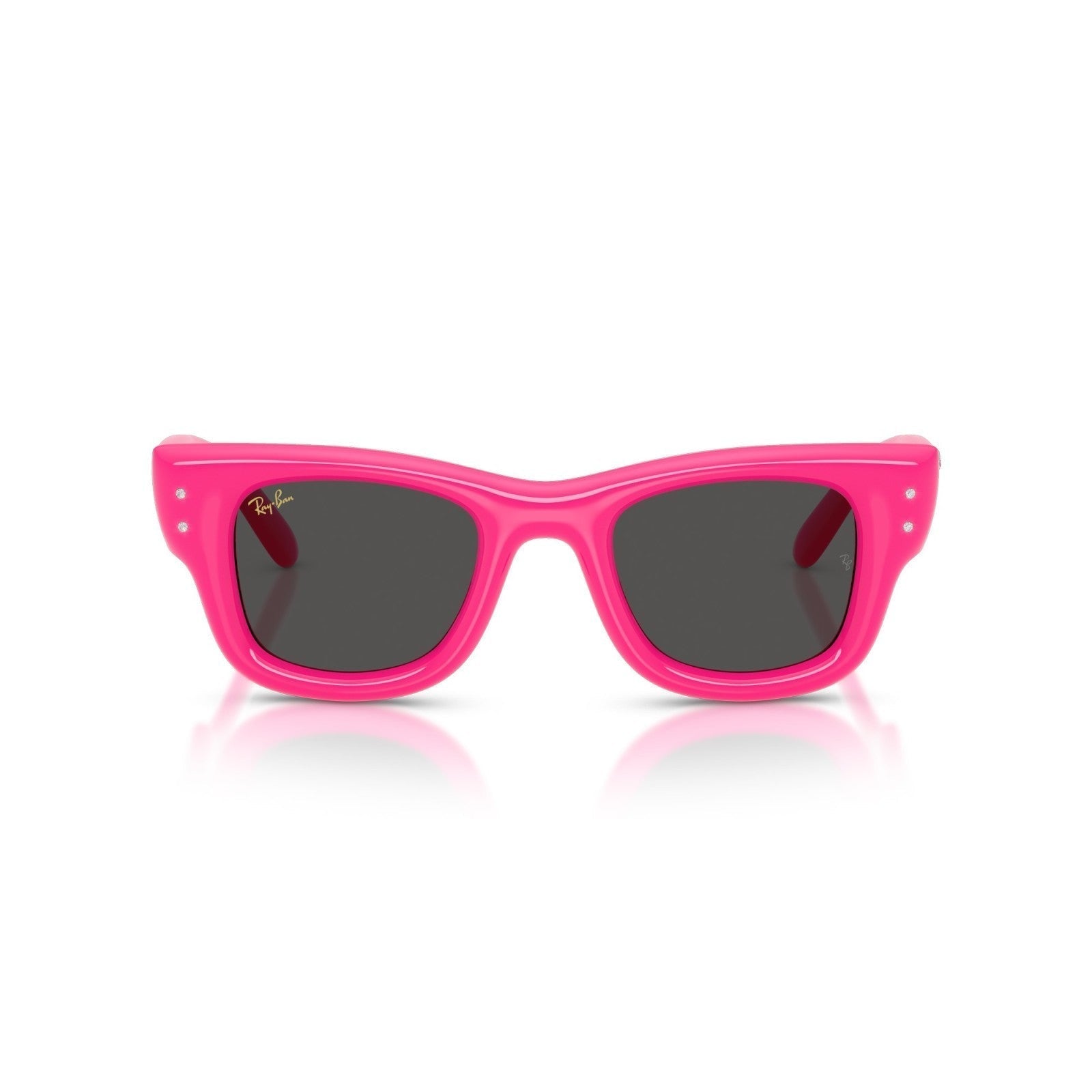 Ray-Ban RB 4940B Wayfarer Puffer 686287 Rosa E Strass | Occhiale Da Sole Unisex