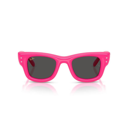 Ray-Ban RB 4940B Wayfarer Puffer 686287 Rosa E Strass | Occhiale Da Sole Unisex