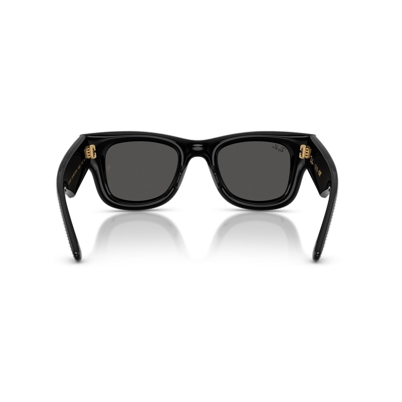 Ray-Ban RB 4940BP Wayfarer Puffer 686587 Pavé Nero E Strass | Occhiale Da Sole Unisex