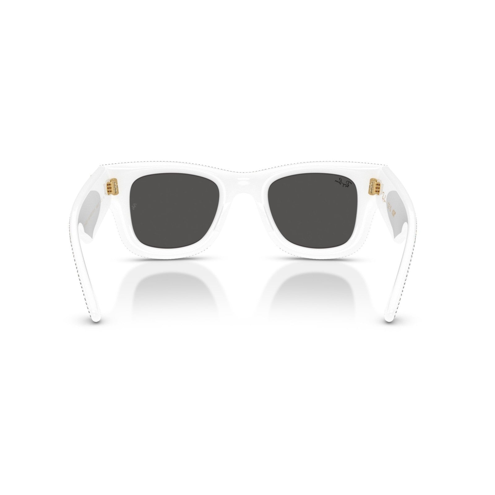 Ray-Ban RB 4940BP Wayfarer Puffer 686687 Pavé Bianco E Strass | Occhiale Da Sole Unisex
