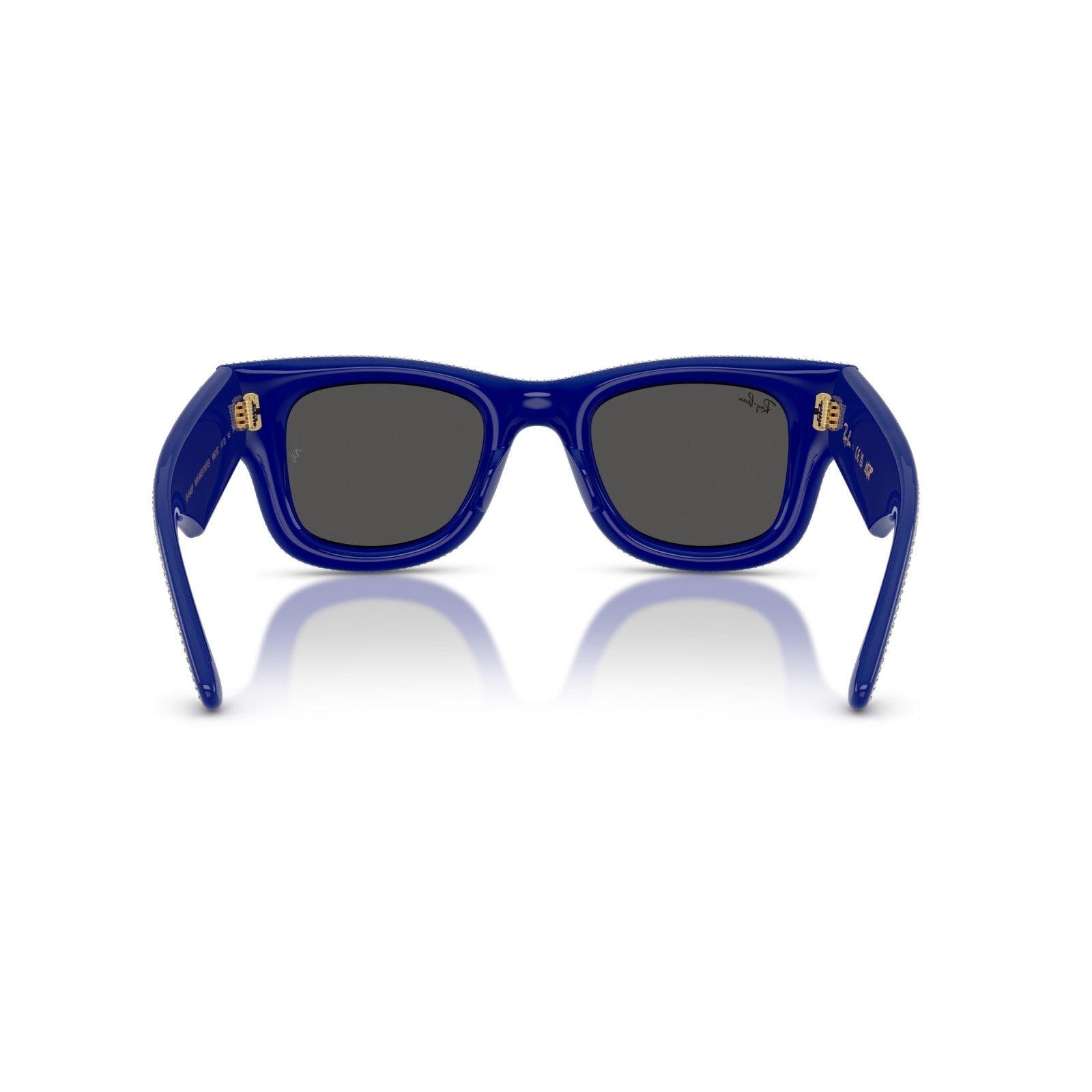 Ray-Ban RB 4940BP Wayfarer Puffer 686787 Pavé Blu E Strass | Occhiale Da Sole Unisex