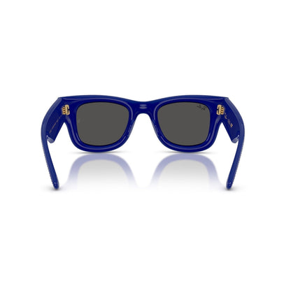 Ray-Ban RB 4940BP Wayfarer Puffer 686787 Pavé Blu E Strass | Occhiale Da Sole Unisex