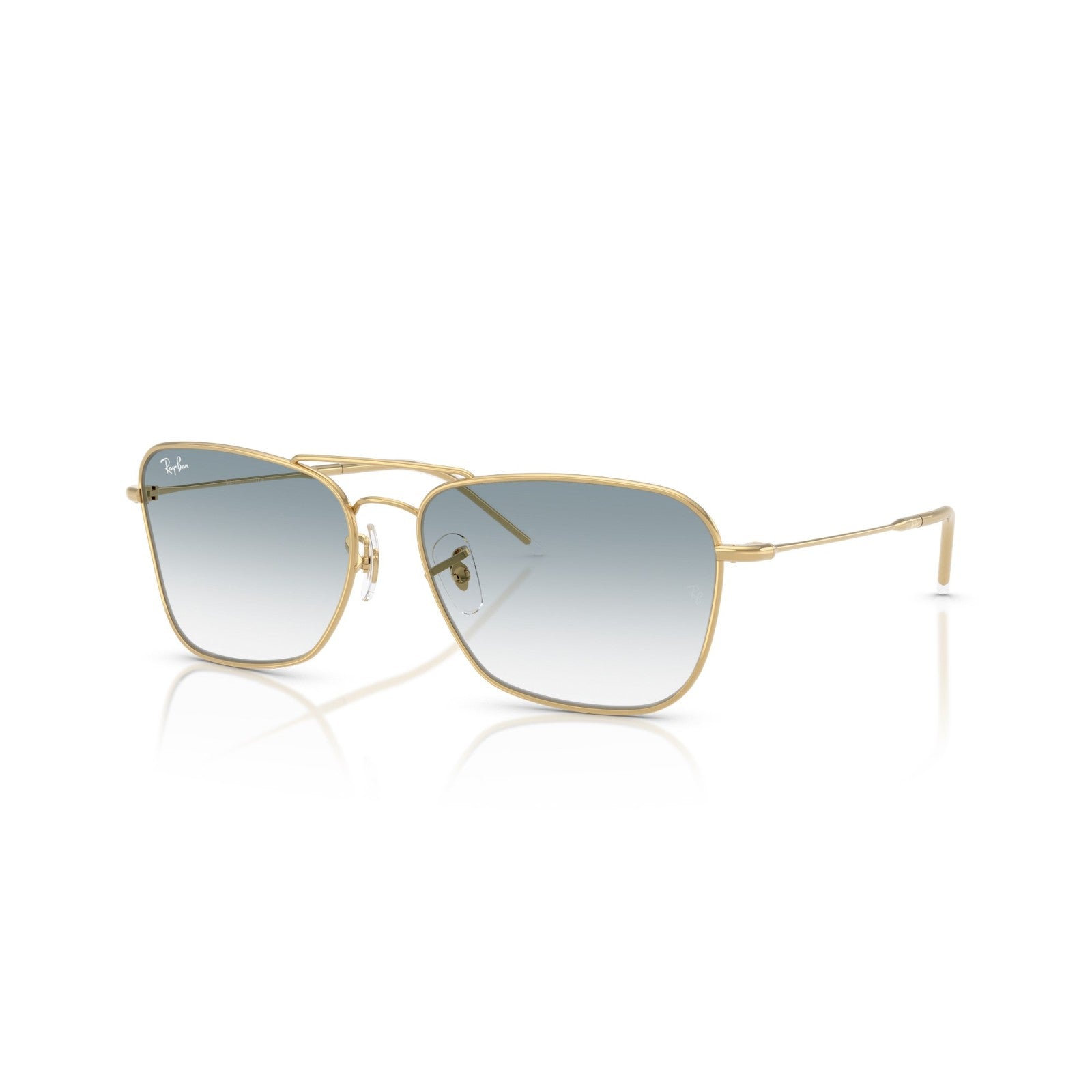 Ray-Ban RB R0102S Caravan Reverse 004/GA Canna Di Fucile | Occhiale Da Sole Unisex