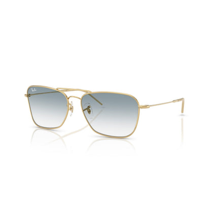 Ray-Ban RB R0102S Caravan Reverse 004/GA Canna Di Fucile | Occhiale Da Sole Unisex