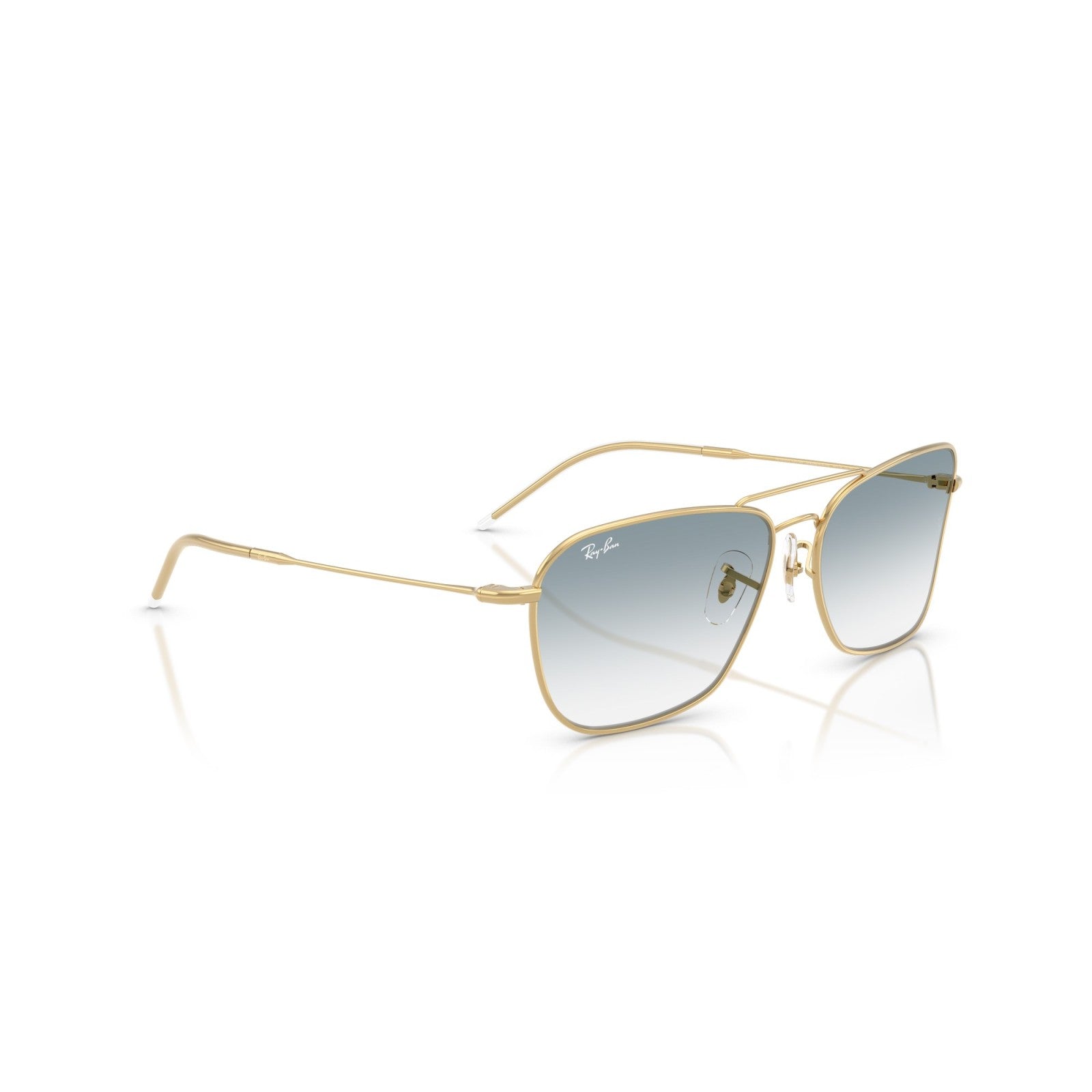 Ray-Ban RB R0102S Caravan Reverse 004/GA Canna Di Fucile | Occhiale Da Sole Unisex