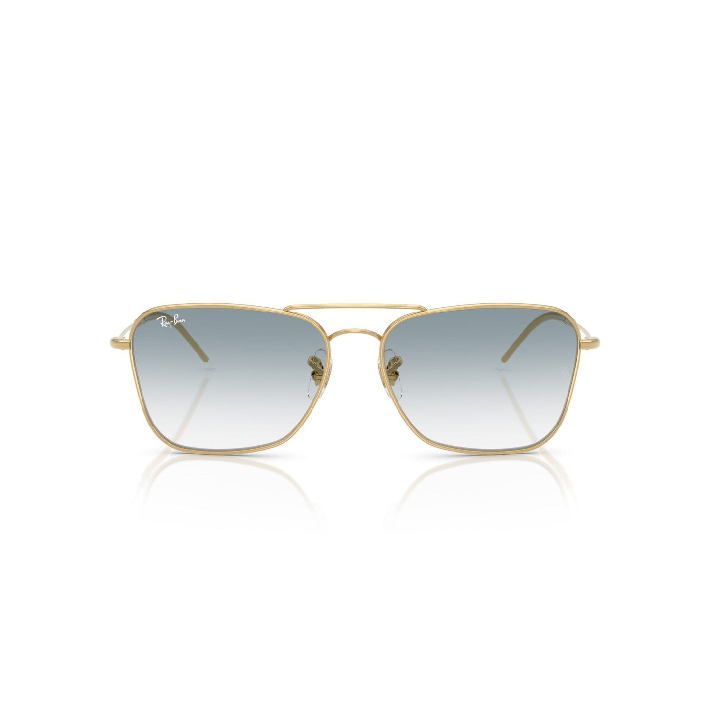Ray-Ban RB R0102S Caravan Reverse 004/GA Canna Di Fucile | Occhiale Da Sole Unisex