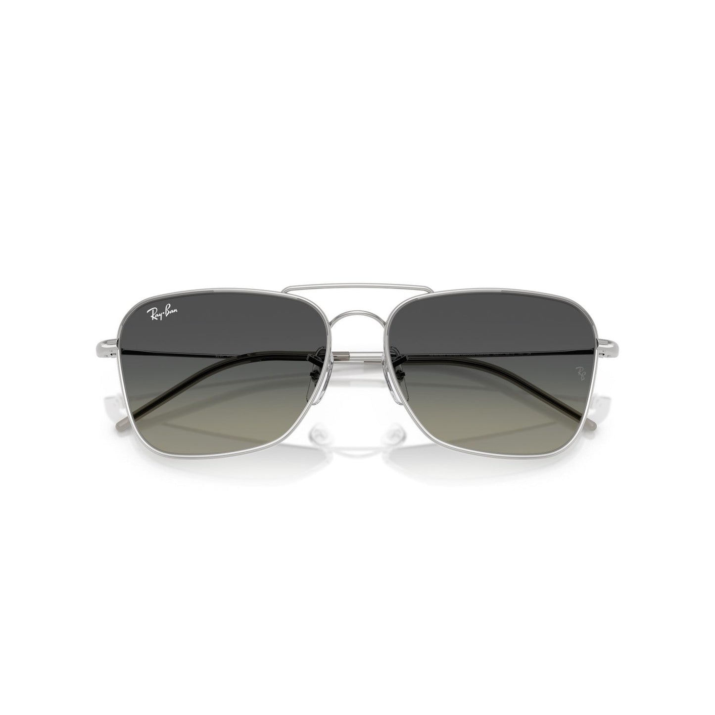 Ray-Ban RB R0102S Caravan Reverse 003/GS Argento | Occhiale Da Sole Unisex