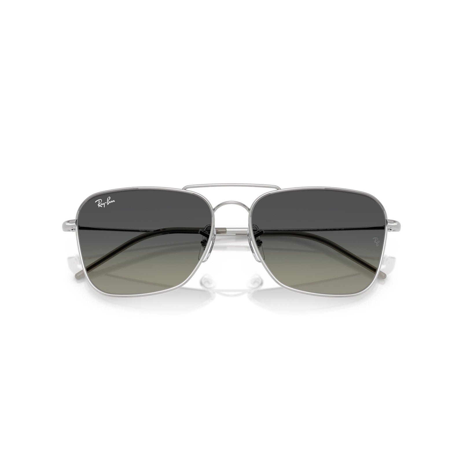 Ray-Ban RB R0102S Caravan Reverse 003/GS Argento | Occhiale Da Sole Unisex