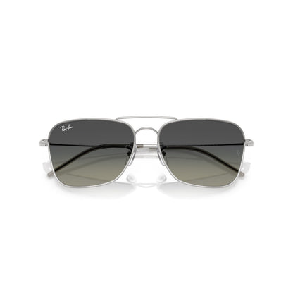 Ray-Ban RB R0102S Caravan Reverse 003/GS Argento | Occhiale Da Sole Unisex