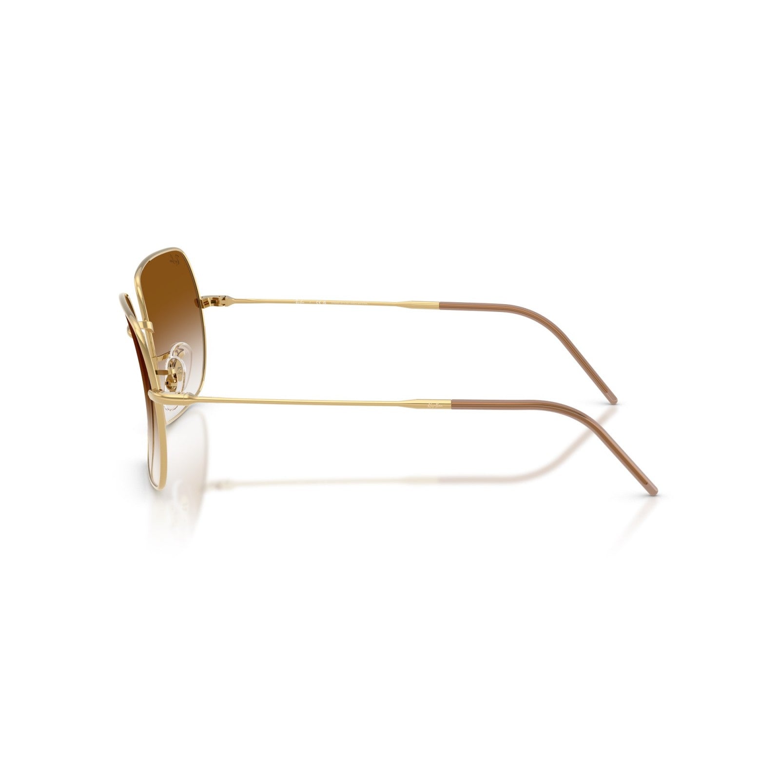 Ray-Ban RB R0104S Square Reverse 001/CB Arista Gold | Occhiale Da Sole Donna
