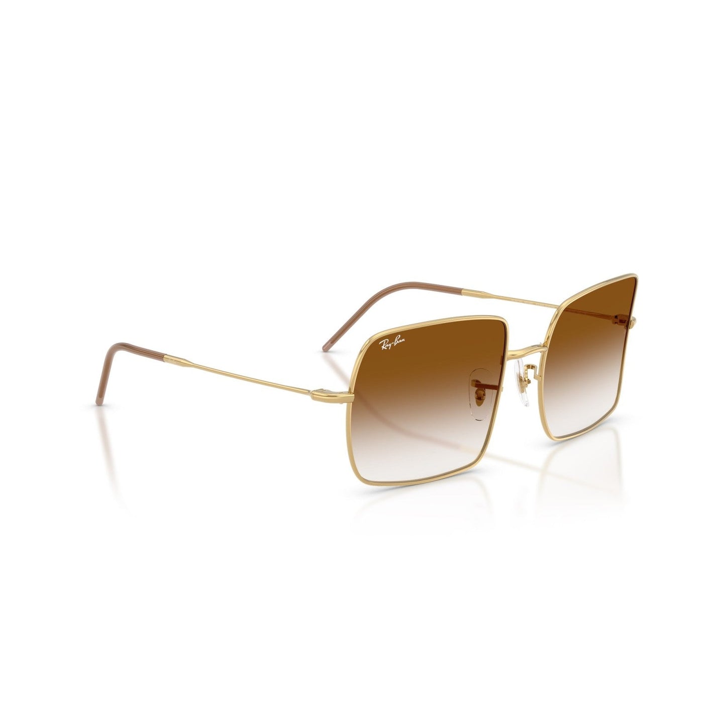Ray-Ban RB R0104S Square Reverse 001/CB Arista Gold | Occhiale Da Sole Donna