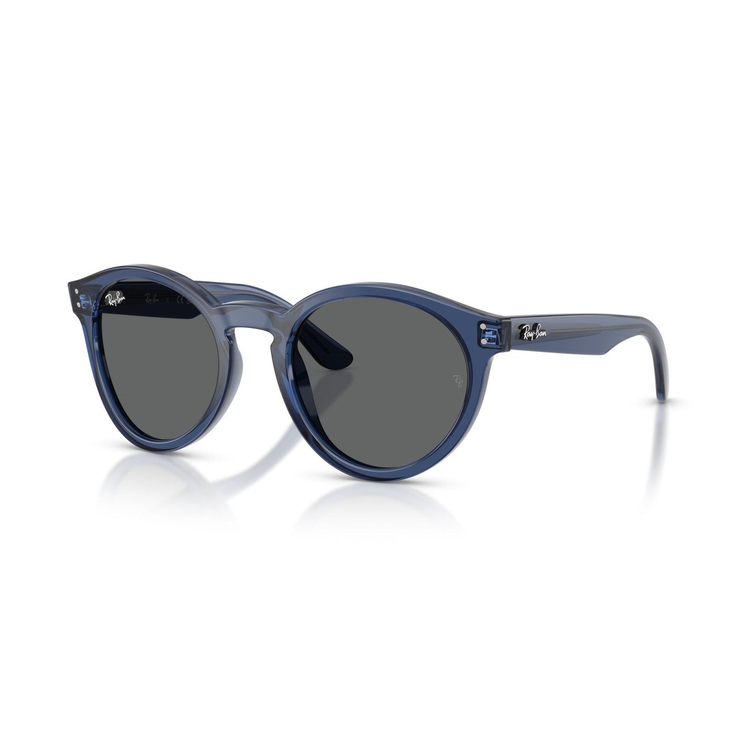 Ray-Ban RB R0505S - 6708GR Blu Navy Trasparente | Occhiale Da Sole Unisex