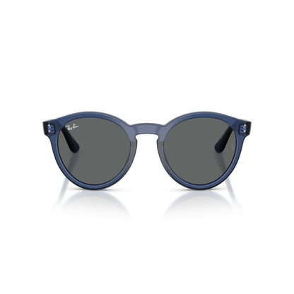 Ray-Ban RB R0505S - 6708GR Blu Navy Trasparente | Occhiale Da Sole Unisex