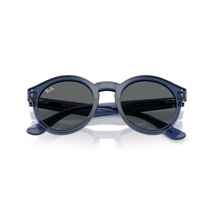 Ray-Ban RB R0505S - 6708GR Blu Navy Trasparente | Occhiale Da Sole Unisex