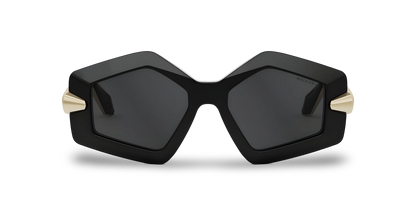 BVLGARI Occhiali Da Sole Geometrico Nero