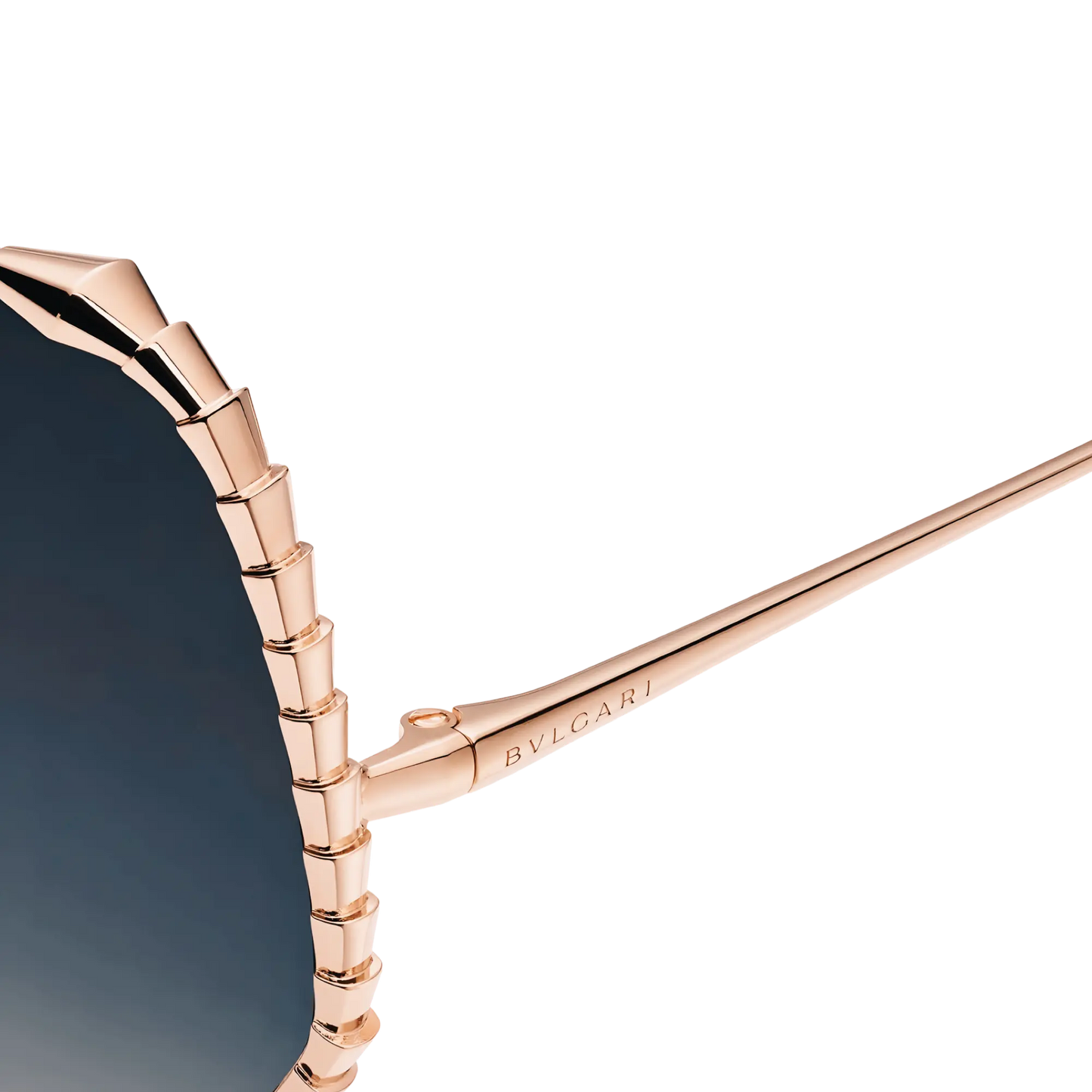 BVLGARI Occhiali Da Sole Geometrico Oro