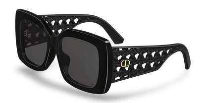 Dior Occhiali Da Sole Squadrati Neri