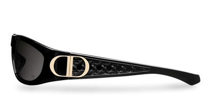 Dior Occhiali Da Sole Rettangolari Neri