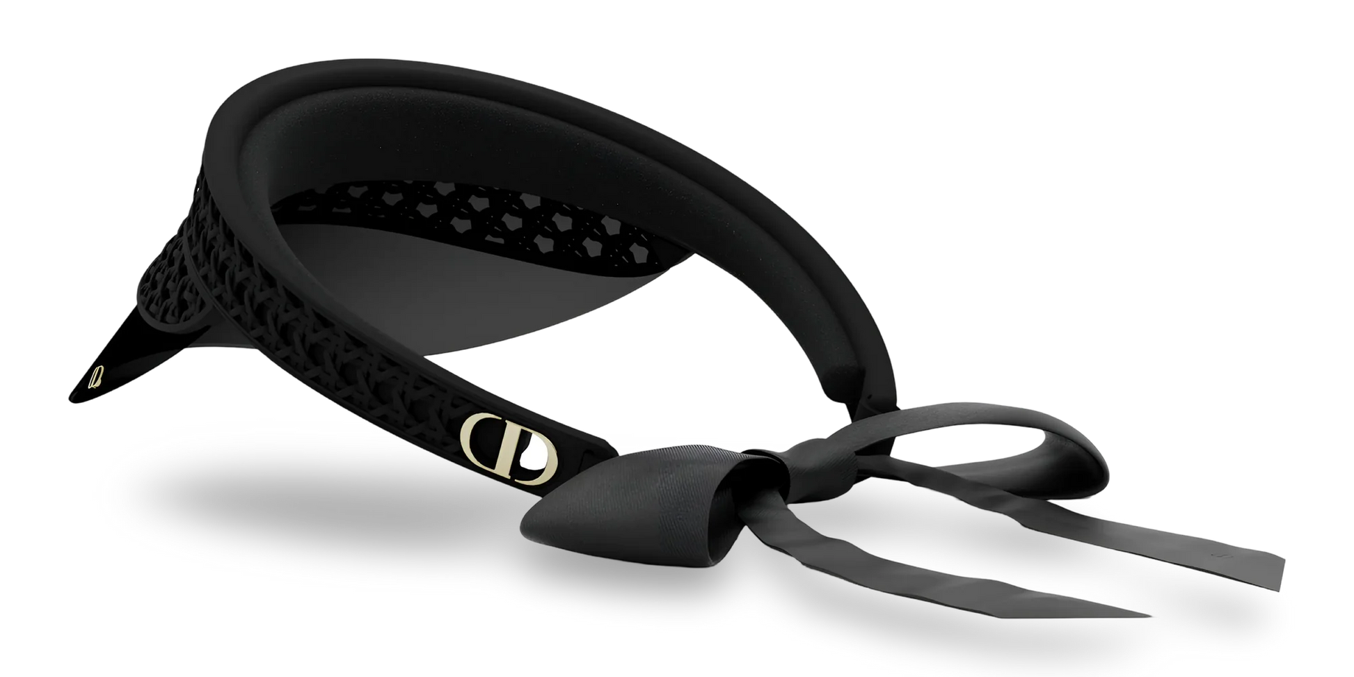 Dior Visiera Con Motivo Cannage Nero Opaco